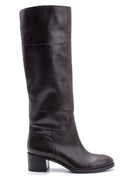Women's Heeled Leather Boots | Derimod Women's Heeled Leather Boots | Derimod