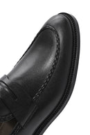 Erkek Siyah Deri Klasik Loafer | Derimod Erkek Siyah Deri Klasik Loafer | Derimod
