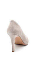 Women's Suede Leather Heeled Shoes | Derimod Women's Suede Leather Heeled Shoes | Derimod