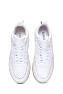 Kadın Beyaz Deri Bilekli Sneaker | Derimod Kadın Beyaz Deri Bilekli Sneaker | Derimod