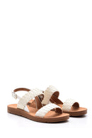 Women's Straw Look Sandals | Derimod Women's Straw Look Sandals | Derimod