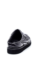 Women's Leather Puffy Slippers | Derimod Women's Leather Puffy Slippers | Derimod