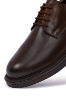 Men's Brown Lace Up Leather Casual Shoes | Derimod Men's Brown Lace Up Leather Casual Shoes | Derimod