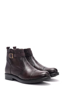 Men's Buckle Leather Boots | Derimod Men's Buckle Leather Boots | Derimod