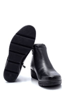 Women's Leather Stone Detailed Boots | Derimod Women's Leather Stone Detailed Boots | Derimod