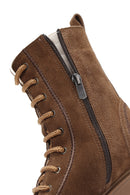 Women's Tan Suede Boots | Derimod Women's Tan Suede Boots | Derimod