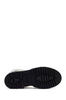 Women's Black Zippered Leather Boots | Derimod Women's Black Zippered Leather Boots | Derimod