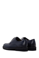 Men's Navy Blue Leather Casual Shoes | Derimod Men's Navy Blue Leather Casual Shoes | Derimod