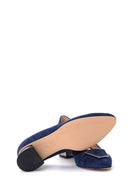 Women's Suede Metal Heel Detailed Shoes | Derimod Women's Suede Metal Heel Detailed Shoes | Derimod