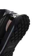 Erkek Siyah Deri Casual Sneaker | Derimod Erkek Siyah Deri Casual Sneaker | Derimod