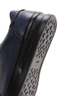 Erkek Lacivert Deri Sneaker | Derimod Erkek Lacivert Deri Sneaker | Derimod