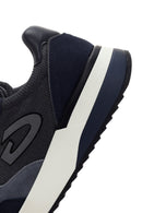Alberto Guardiani Erkek Lacivert Gri Winner Kalın Tabanlı Deri Sneaker | Derimod Alberto Guardiani Erkek Lacivert Gri Winner Kalın Tabanlı Deri Sneaker | Derimod