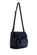 Women's Navy Blue Long Strap Crossbody Bag | Derimod Women's Navy Blue Long Strap Crossbody Bag | Derimod