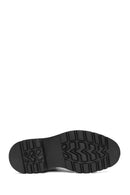 Men's Black Lace-Up Zipper Detailed Leather Casual Boots | Derimod Men's Black Lace-Up Zipper Detailed Leather Casual Boots | Derimod