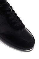 Men's Black Leather Sneaker | Derimod Men's Black Leather Sneaker | Derimod