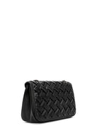 Women's Black Long Strap Crossbody Bag | Derimod Women's Black Long Strap Crossbody Bag | Derimod