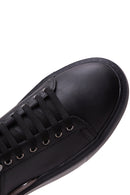 Erkek Siyah Kalın Tabanlı Sneaker | Derimod Erkek Siyah Kalın Tabanlı Sneaker | Derimod