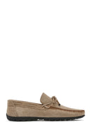 Men's Beige Suede Leather Casual Loafer | Derimod Men's Beige Suede Leather Casual Loafer | Derimod