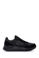 Alberto Guardiani Men's Black Winner Thick Soled Leather Sneaker | Derimod Alberto Guardiani Men's Black Winner Thick Soled Leather Sneaker | Derimod