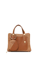 Woman Brown Long-Strap Mini Shoulder Bag | Derimod Woman Brown Long-Strap Mini Shoulder Bag | Derimod