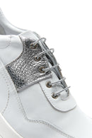 Women's Leather High Sole Sneaker | Derimod Women's Leather High Sole Sneaker | Derimod