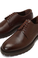 Men's Brown Lace-Up Leather Casual Shoes | Derimod Men's Brown Lace-Up Leather Casual Shoes | Derimod