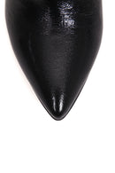 Women's Patent Leather Heeled Boots | Derimod Women's Patent Leather Heeled Boots | Derimod