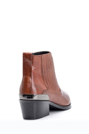 Women's Heeled Leather Boots | Derimod Women's Heeled Leather Boots | Derimod