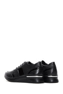 Women's Black Leather Sneaker | Derimod Women's Black Leather Sneaker | Derimod