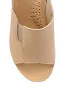 Women's High Soled Slippers | Derimod Women's High Soled Slippers | Derimod
