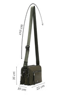 Women's Khaki Crossbody Bag | Derimod Women's Khaki Crossbody Bag | Derimod