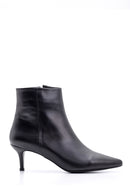 Women's Heeled Leather Boots | Derimod Women's Heeled Leather Boots | Derimod