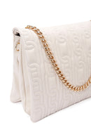 Women's Cream Quilted Shoulder Bag | Derimod Women's Cream Quilted Shoulder Bag | Derimod