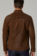 Paulo Men's Leather Jacket | Derimod Paulo Men's Leather Jacket | Derimod