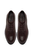 Men's Brown Lace-Up Leather Classic Shoe | Derimod Men's Brown Lace-Up Leather Classic Shoe | Derimod