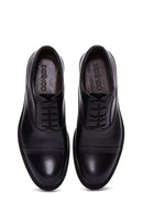 Men's Black Lace-Up Leather Classic Shoes | Derimod Men's Black Lace-Up Leather Classic Shoes | Derimod