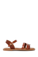 Women's Brown Leather Bodrum Sandals | Derimod Women's Brown Leather Bodrum Sandals | Derimod