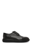 Men's Black Lace-up Leather Casual Shoes | Derimod Men's Black Lace-up Leather Casual Shoes | Derimod