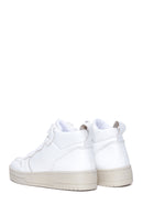 Kadın Beyaz Deri Bilekli Sneaker | Derimod Kadın Beyaz Deri Bilekli Sneaker | Derimod