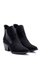 Women's Heeled Suede Boots | Derimod Women's Heeled Suede Boots | Derimod