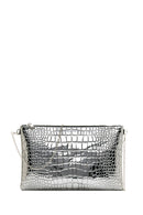 Women's Silver Portfolio Bag | Derimod Women's Silver Portfolio Bag | Derimod