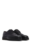 Men's Black Lace Up Leather Casual Shoes | Derimod Men's Black Lace Up Leather Casual Shoes | Derimod