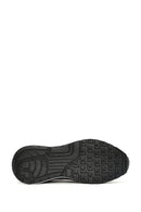 Erkek Siyah Bağcıklı Deri Sneaker | Derimod Erkek Siyah Bağcıklı Deri Sneaker | Derimod