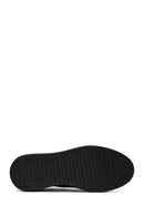 Men's Black Leather Sneaker | Derimod Men's Black Leather Sneaker | Derimod