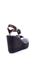 Women's Transparent Strappy Wedge Heeled Sandals | Derimod Women's Transparent Strappy Wedge Heeled Sandals | Derimod