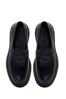 Erkek Siyah Deri Casual Loafer | Derimod Erkek Siyah Deri Casual Loafer | Derimod