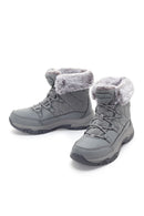 Skechers Kadın Gri Trego Outdoor Bot | Derimod Skechers Kadın Gri Trego Outdoor Bot | Derimod