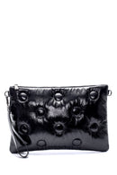 Women's Crinkled Patent Leather Portfolio | Derimod Women's Crinkled Patent Leather Portfolio | Derimod
