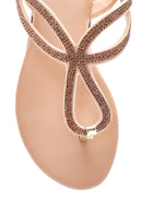 Women's Beige Stone Sandals | Derimod Women's Beige Stone Sandals | Derimod
