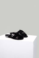Sequin Detailed Women's Slippers | Derimod Sequin Detailed Women's Slippers | Derimod